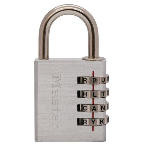 Master Lock 1-9/16-in Wide Combination Padlock at Lowes.com