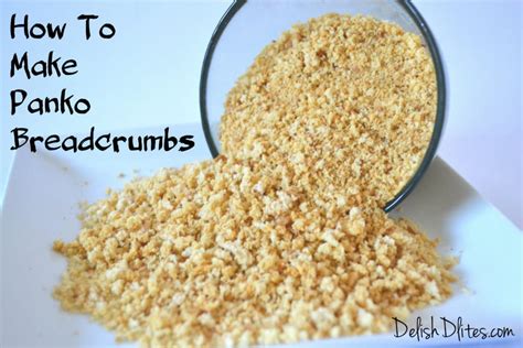 How To Make Your Own Panko Breadcrumbs | Delish D'Lites