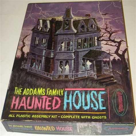 AURORA: 1965 The Addams Family Haunted House Model Kit #Vintage #Toys | Model kit, Addams family ...