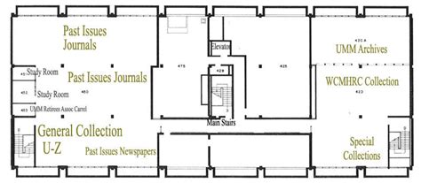 Library Building Map | UMN Morris Library