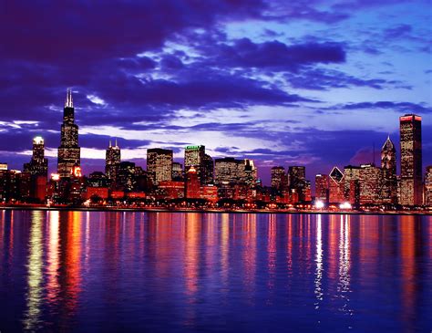 Artistic Land : Chicago at Night