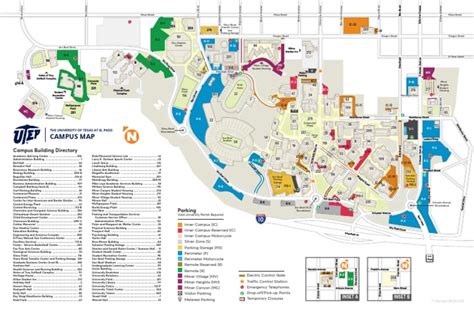 UTEP Campus Map | PDF | Sports | Leisure