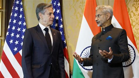 EAM Jaishankar, U.S. Secretary of State Blinken hold talks ahead of '2+2' dialogue - The Hindu