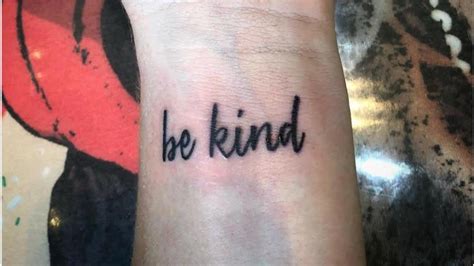 Kindness tattoos that teach the importance of being kind | MamasLatinas.com