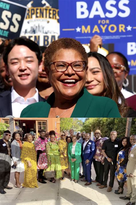 Congresswoman Karen Bass Makes History As First Female Mayor Of Los Angeles