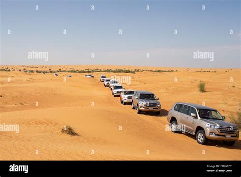 Desert off roading inside the Dubai Desert Conservation Reserve Stock Photo - Alamy