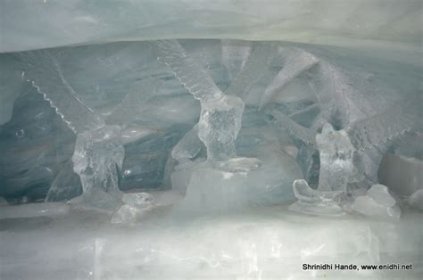 Inside Jungfraujoch Ice Palace, Switzerland - eNidhi India Travel Blog