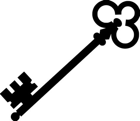SVG > keys retro vintage key - Free SVG Image & Icon. | SVG Silh