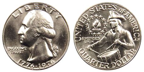 1976 D Washington Bicentennial Quarter Coin Value Prices, Photos & Info