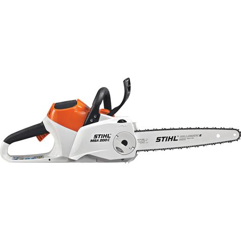 Stihl AP Series 36 Volt Li-Ion Cordless Chainsaw — 12in. Bar, 1/4in. Chain Pitch, Model# MSA 200 ...