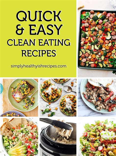 Quick & easy clean eating recipes to fuel your body from the inside out!