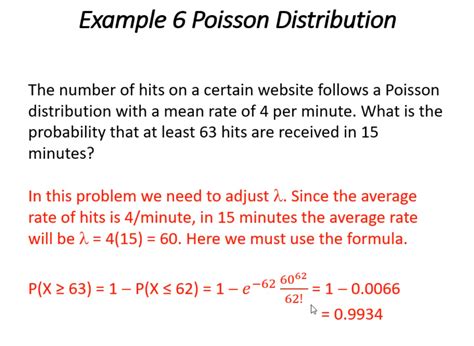 Poisson Probability Distribution Examples | theprobability