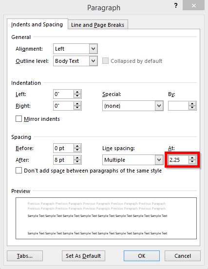 Word - Paragraph Spacing | Berkshire Community College