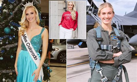 US Air Force Fighter Pilot Training to Be a Top Gun is Also Vying For Miss America Crown | KMIT ...