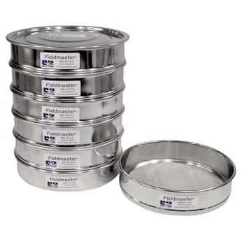 Wildco 78-700 Soil Sampling Sieve Set, Stainless Steel, 2" Height from Cole-Parmer United Kingdom