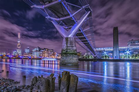 Millennium Bridge London Wallpapers - Wallpaper Cave