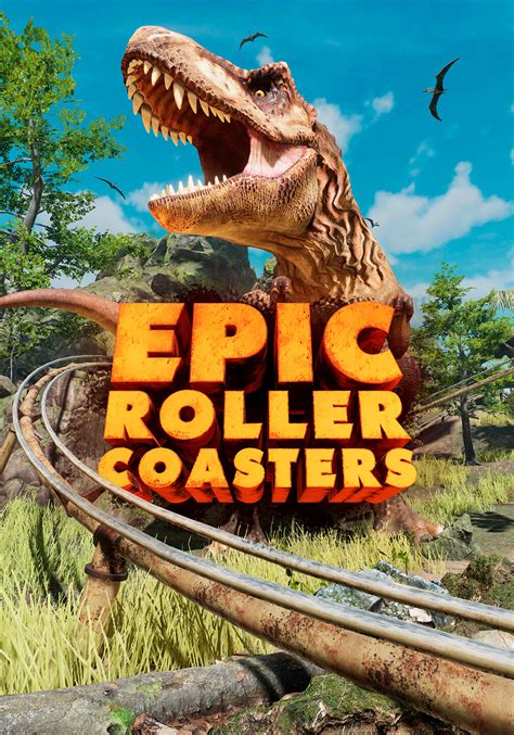 ArtStation - Epic Roller Coasters - T-Rex Kingdom Marketing Images