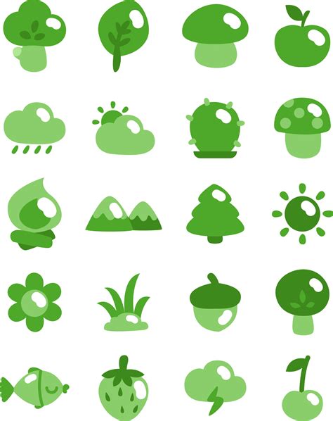 Green nature, illustration, vector on a white background. 13623323 ...