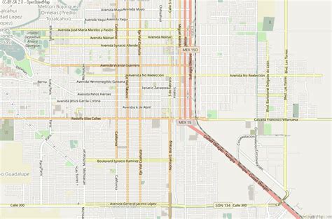 Ciudad Obregón Map Mexico Latitude & Longitude: Free Maps