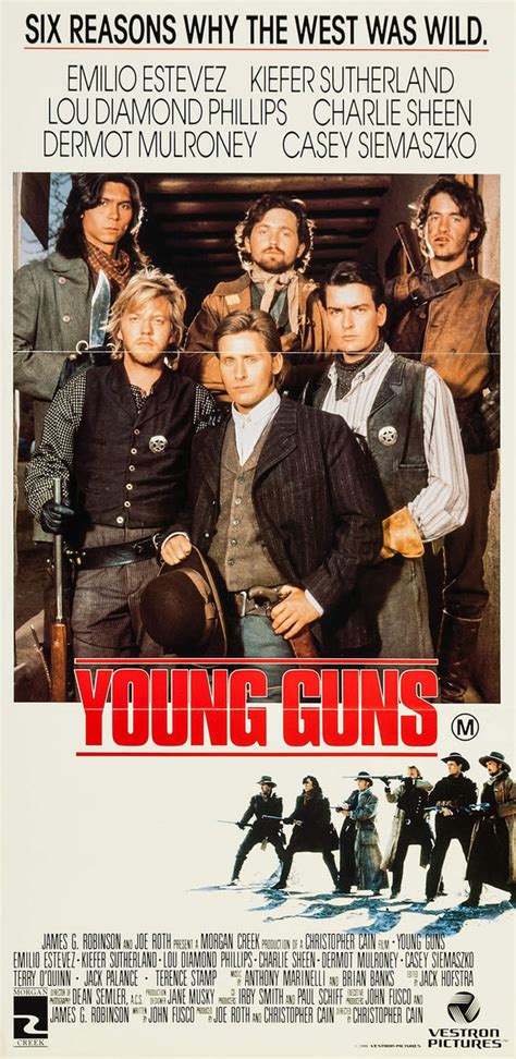 Poster Película Young Guns – Movie Poster Mexico