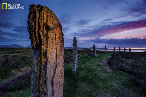 National Geographic's photos capture the beauty of the standing stones of Orkney | Daily Mail Online