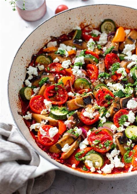 Easy Baked Ratatouille Recipe | Ratatouille recipe, Baked ratatouille recipe, Recipes