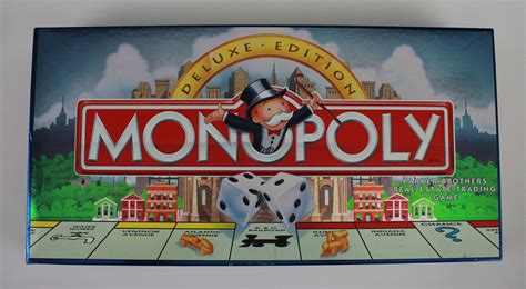 Vintage 1990 Monopoly Deluxe Edition Board Game Parker | Etsy