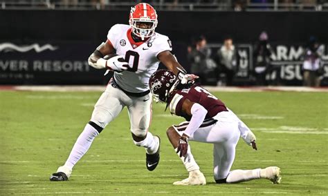 5 Georgia Bulldogs selected in top 40 of NFL mock draft