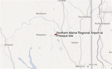 Northern Maine Regional Airport at Presque Isle Weather Forecast