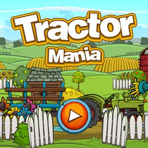 🕹️ Play Tractor Mania Game: Free Online Farm Tractor Driving Produce Delivery Video Game for ...