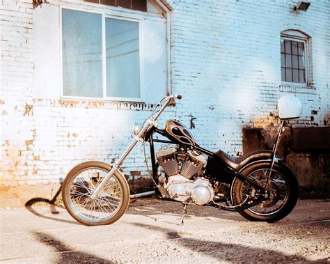 Harley Davidson 883 Chopper Chop Bobber Sportster Hardtail Springer ...