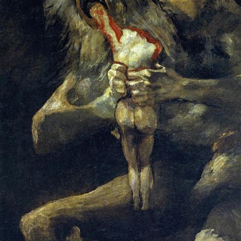 Saturn Devouring His Son Throw Pillow for Sale by Francisco Goya