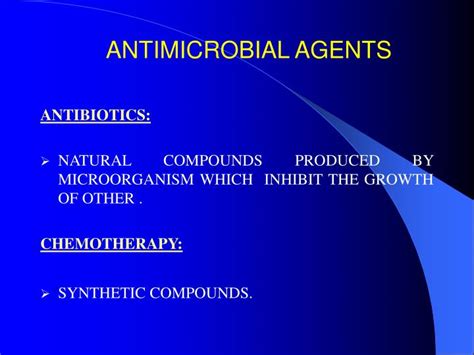 PPT - ANTIMICROBIAL AGENTS PowerPoint Presentation, free download - ID:892789