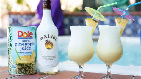 Malibu Piña Colada Recipe - Dole® Sunshine