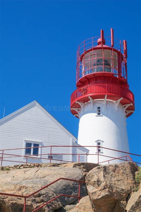 Arriving at the Lindesnes Lighthouse Stock Photo - Image of museum, guidance: 122610048