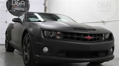 Descubrir 98+ imagen matte black camaro - Abzlocal.mx