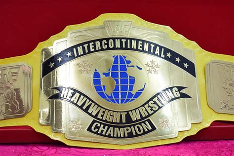 WWF Intercontinental Title Ultimate Warrior Championship Belt ...