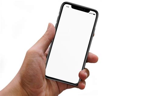 Hand Holding iPhone Mockup — Free Mockup World