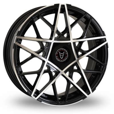 Wolfrace Nitework Black Polished 17" Alloy Wheels - Wheelbase