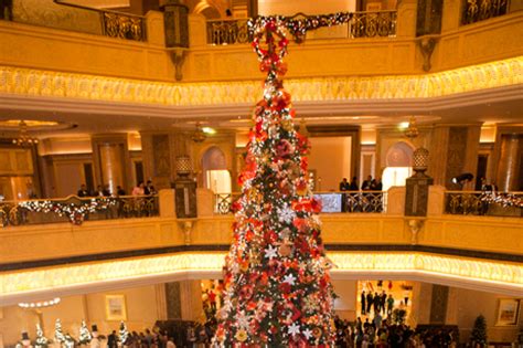 Emirates Palace Christmas tree lighting | Things To Do | Time Out Abu Dhabi