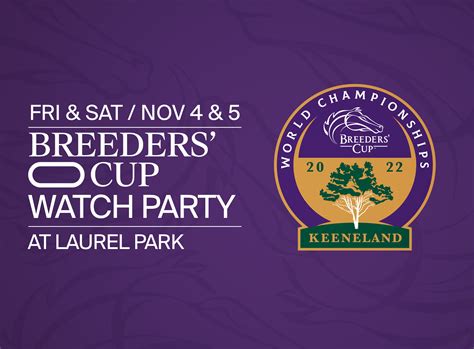 Breeders' Cup - Maryland Jockey Club