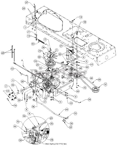 Cub Cadet Lawn Mower Parts Diagrams