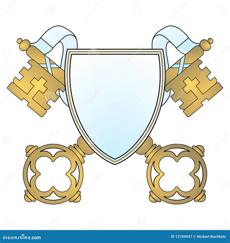 Coat Of Arms Key Royalty Free Stock Photography - Image: 12104947