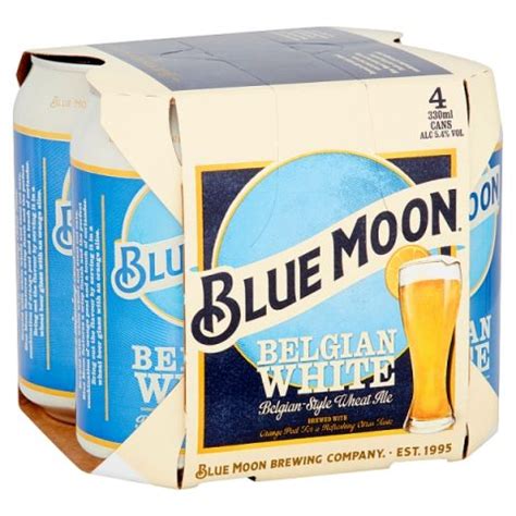 Blue Moon (4x 330ml cans) - CarryOut Letterkenny