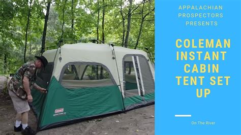 Coleman Instant Cabin Tent Set Up - Camping Alert