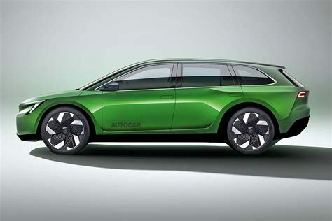 Skoda confirms Octavia-sized electric estate car for 2026 | Autocar