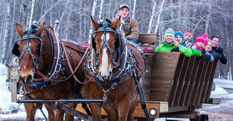 Wilderness Sleigh Ride Dinners Are A Whimsical Adventure In Michigan