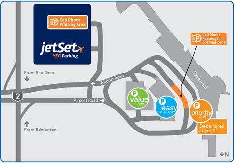 Edmonton Airport Parking Map | Airport Parking Guides