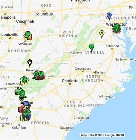 [SPOILERS] The Walking Dead Map for the Comics : thewalkingdead