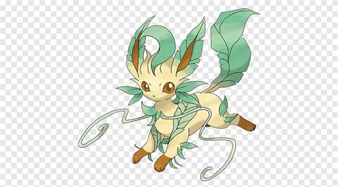 Eevee evolution glaceon leafeon espeon, pokemon, mamífero, hoja png | PNGEgg